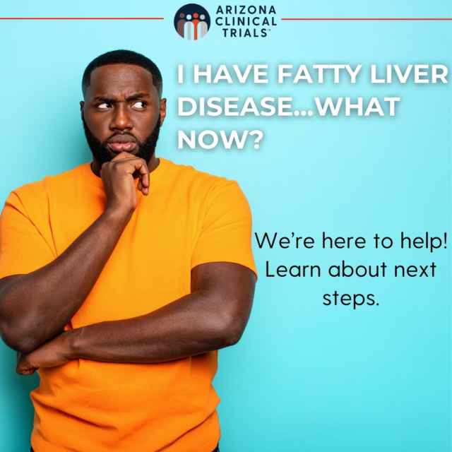 Ok, so you have fatty liver disease....now what? Well, everyone's liver journey is uniquely their own; treatment options will look different for everyone based on severity, stage, and other specific variations that contribute to the progression of the disease. At Arizona Liver Health, prioritizing your health is our number one priority. We offer the latest advancements in technology that can improve your health with an easy step-by-step program designed specifically for you! Learn more about your condition and how Arizona Liver Health can help.