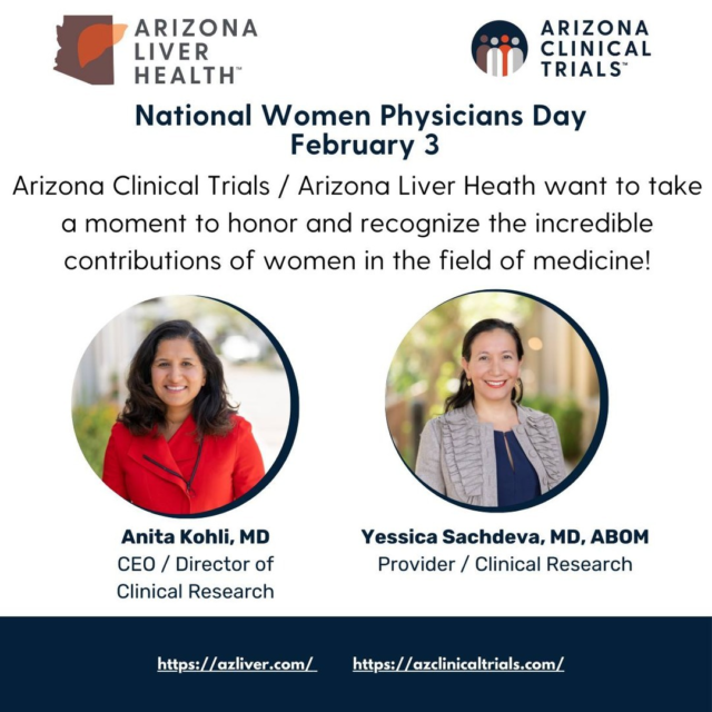 Today, on National Women Physician Day, we want to take a moment to honor and recognize the incredible contributions of women in the field of medicine and espicially our own Dr. Anita Kohli and Dr. Yessica Sachdeva who's dedication, compassion, and expertise have not only improved patient care but have also paved the way for future generations of women in medicine.

From pioneers like Dr. Elizabeth Blackwell, the first woman to receive a medical degree in the United States, to the countless women physicians today who continue to push the boundaries of what's possible, we owe them a debt of gratitude.

Today, let's celebrate the achievements and contributions of women physicians worldwide. Thank you for your tireless dedication and for being role models for aspiring healthcare professionals. Your impact is immeasurable, and you inspire us every day. 

#NationalWomenPhysicianDay #WomenInMedicine #HealthcareHeroes