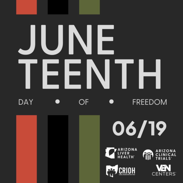 Today we honor Juneteenth, a day that marks the end of slavery in the United States and celebrates freedom, resilience, and the ongoing fight for justice. Let’s reflect on the struggles and triumphs of the past, and commit to building a future of equality and inclusion for all. #Juneteenth #ACT #ALH #VEN #CRIOH #FreedomDay #EqualityForAll