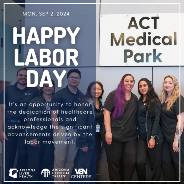 As we reflect on Labor Day, we are reminded of the incredible dedication of our healthcare professionals, who are truly the backbone of our community. Their tireless work ensures that each patient receives the highest quality care, and we are deeply thankful for all that they do.

This day also serves as a reminder of the significant advancements made possible by the labor movement, which has shaped the healthcare landscape, patient rights, and the working conditions that benefit us all.

Today, we not only celebrate the achievements of the labor movement but also express our profound gratitude to our medical staff for their unwavering commitment. Their contributions are essential to the progress we make together in advancing health and wellness.

#LaborDay #ALH #ACT #VEN #Dedication #Healthcare #HealthcareProfessionals #Celebrate #ThankYou