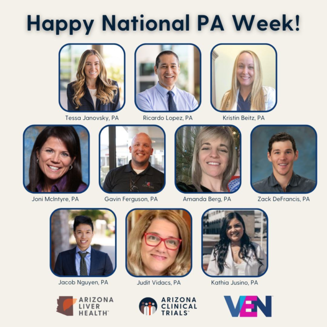 Happy National PA Week!

This week, we're celebrating our wonderful Physician Assistants, who play a key role in your care. Their dedication, compassion, and expertise help make sure you receive the best possible treatment every day.

From listening to your concerns to working alongside our team, they are truly advocates for your health. We are grateful for their hard work and the difference they make in the lives of our patients.
